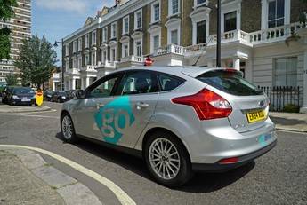 Coche de la flota de Ford Smart Mobility