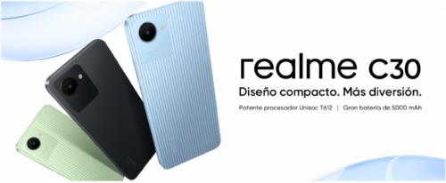 Realme lanza Realme C30 con un diseño innovador y elegante