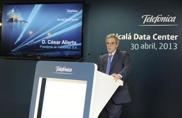 César Alierta, presidente de Telefónica