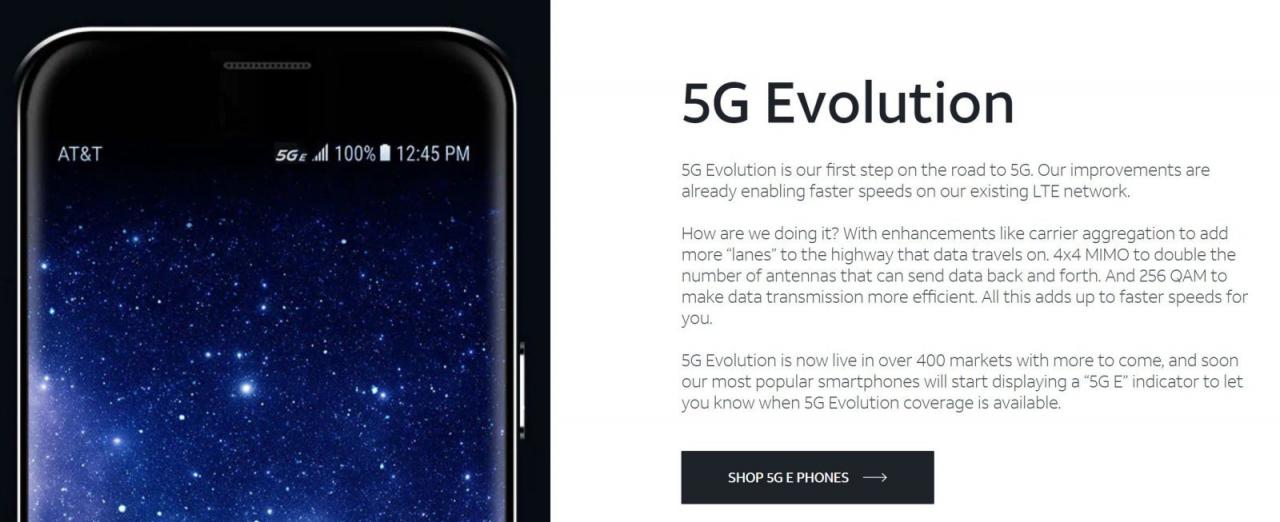 AT&T y Sprint llegan a un acuerdo sobre la falsificación ‘5G’