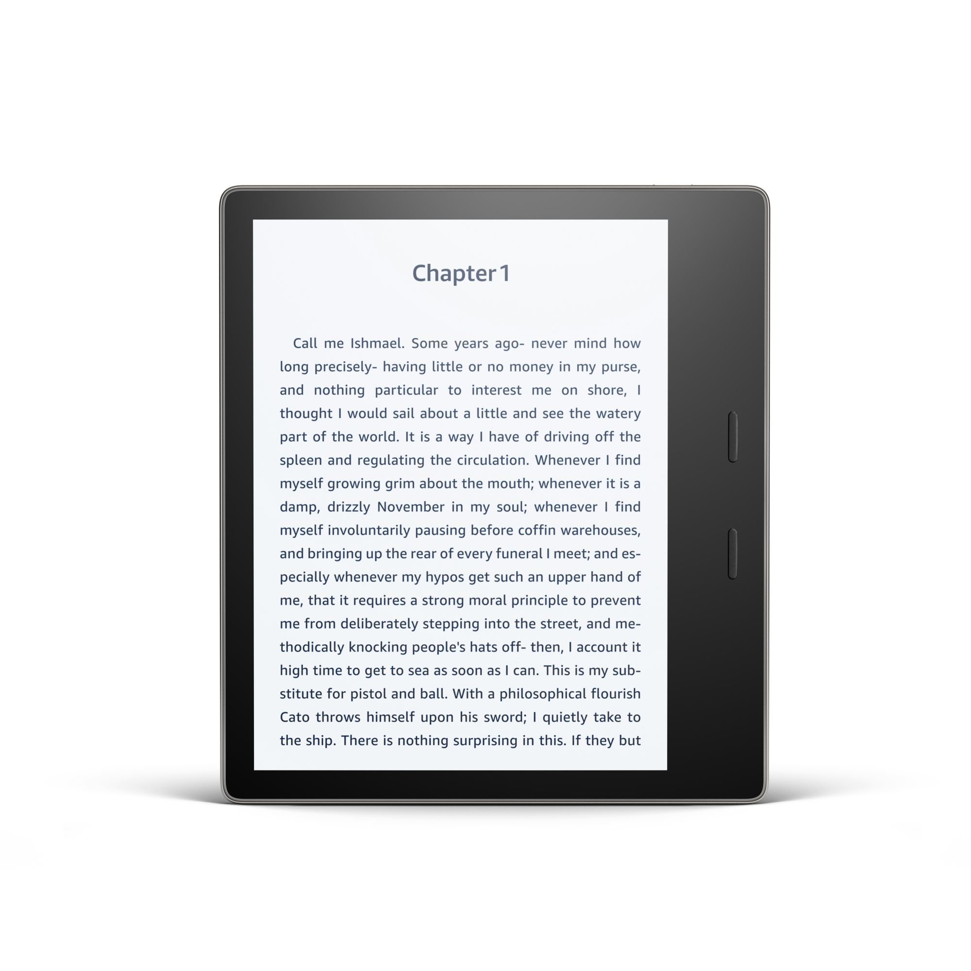 Amazon saca al mercado Kindle Oasis: gran pantalla y resistencia al agua