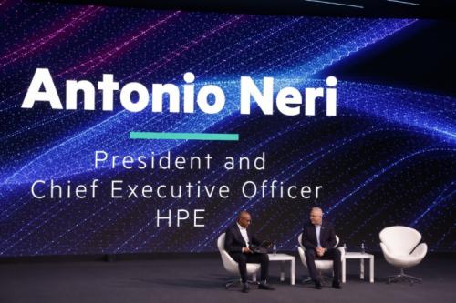 Antonio Neri, presidente y CEO de Hewlett Packard Enterprise
