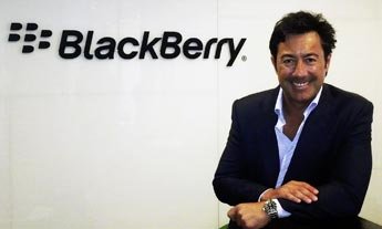 BlackBerry nombra a Antonio Reyes Country Managing Director para España