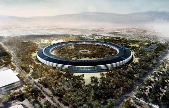 Boceto de edificio Apple Campus 2