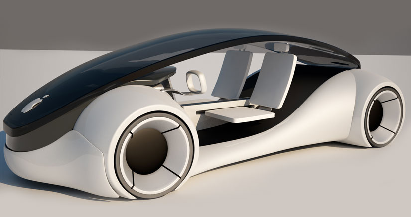 Concepto de coche de Apple de terceros.