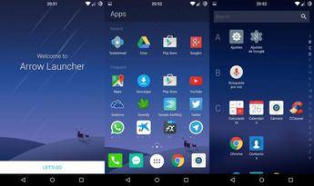 Arrow, el nuevo launcher de Microsoft para Android