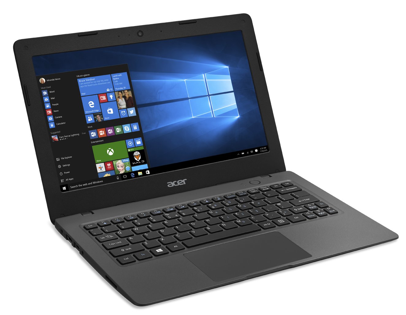 Acer Aspire One Cloudbook con Windows 10, diseñado para la nube