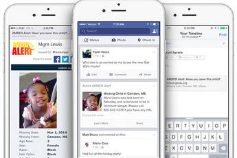 Facebook anunciará posts de niños desaparecidos