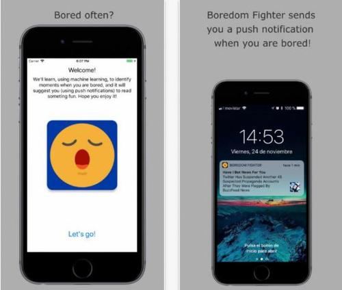 Prohibido aburrirse: Boredom Fighter detecta tus momentos de desgana y te recomienda contenido interesante