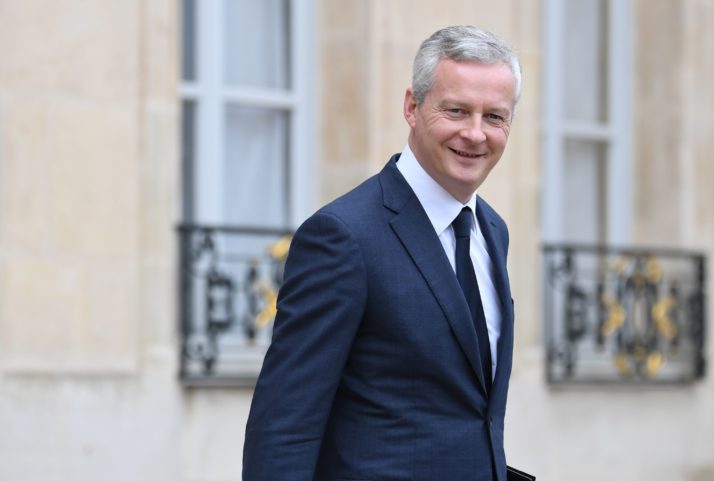 Bruno Le Maire, ministro de Economía y Finanzas de Francia