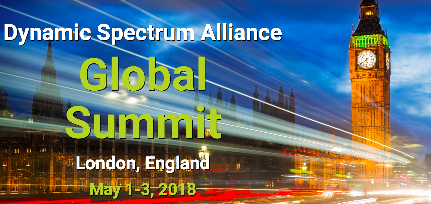 Ofcom y la Comisión Europea se suman a la Cumbre Global 2018 de Dynamic Spectrum Alliance
 
