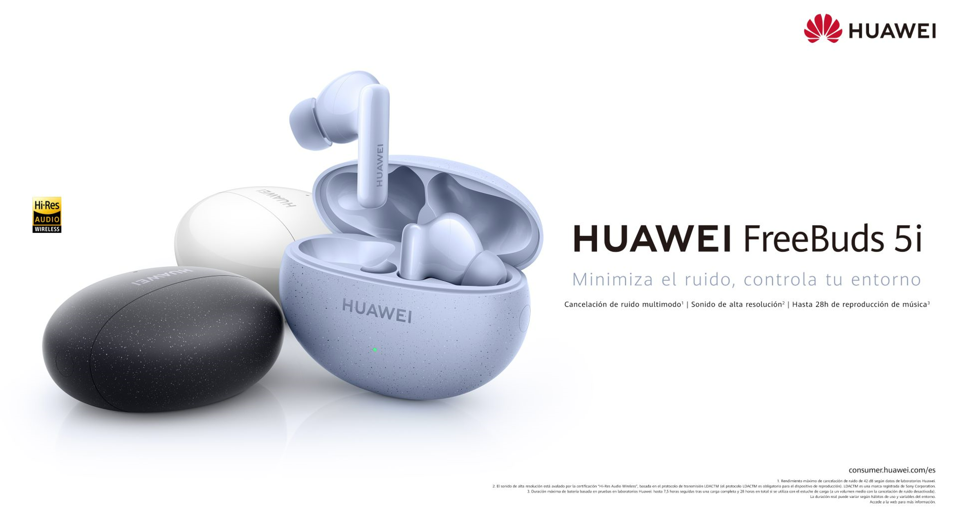 Huawei FreeBuds 5: todas sus características y precio