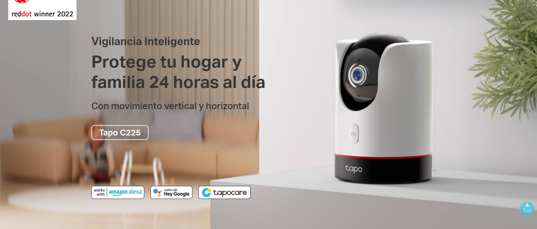 TP-Link presenta su cámara inteligente Tapo C225 y el botón