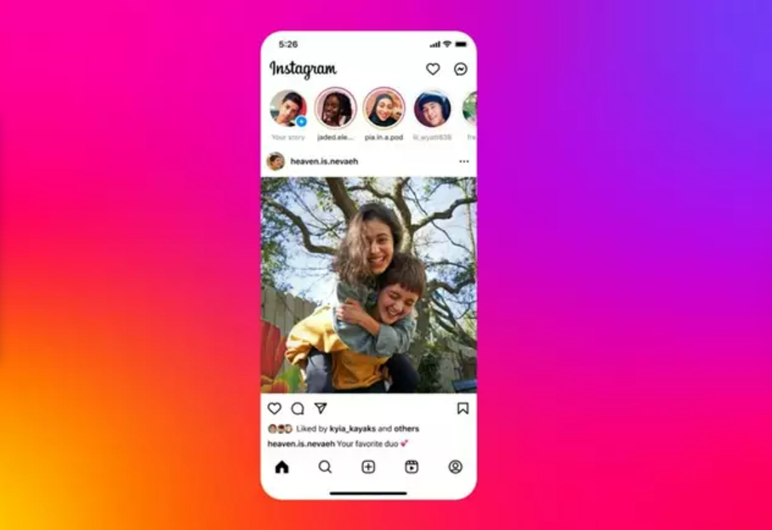 Instagram elimina la pestaña de Tienda y rediseña el botón Crear en la parte inferior de la interfaz