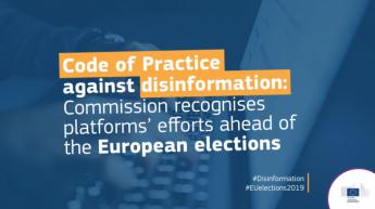 La Comisión reconoce las prácticas en contra de la desinformación antes de las elecciones europeas