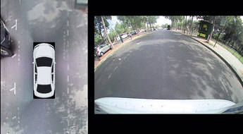 Clarión SurroundEye, visión panorámica de los alrededores del vehículo