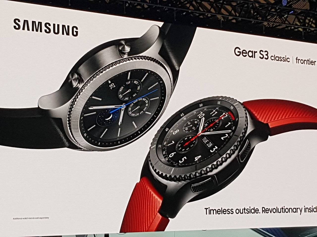 IFA 2016: Samsung Gear S3, atractivo al tacto y la apariencia