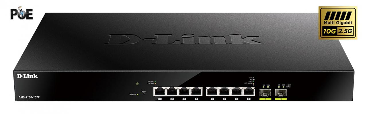 D-Link presenta una gama de tres modelos de switches Multi-Gigabit