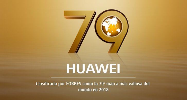 Huawei asciende nueve puestos en el ranking anual de Forbes