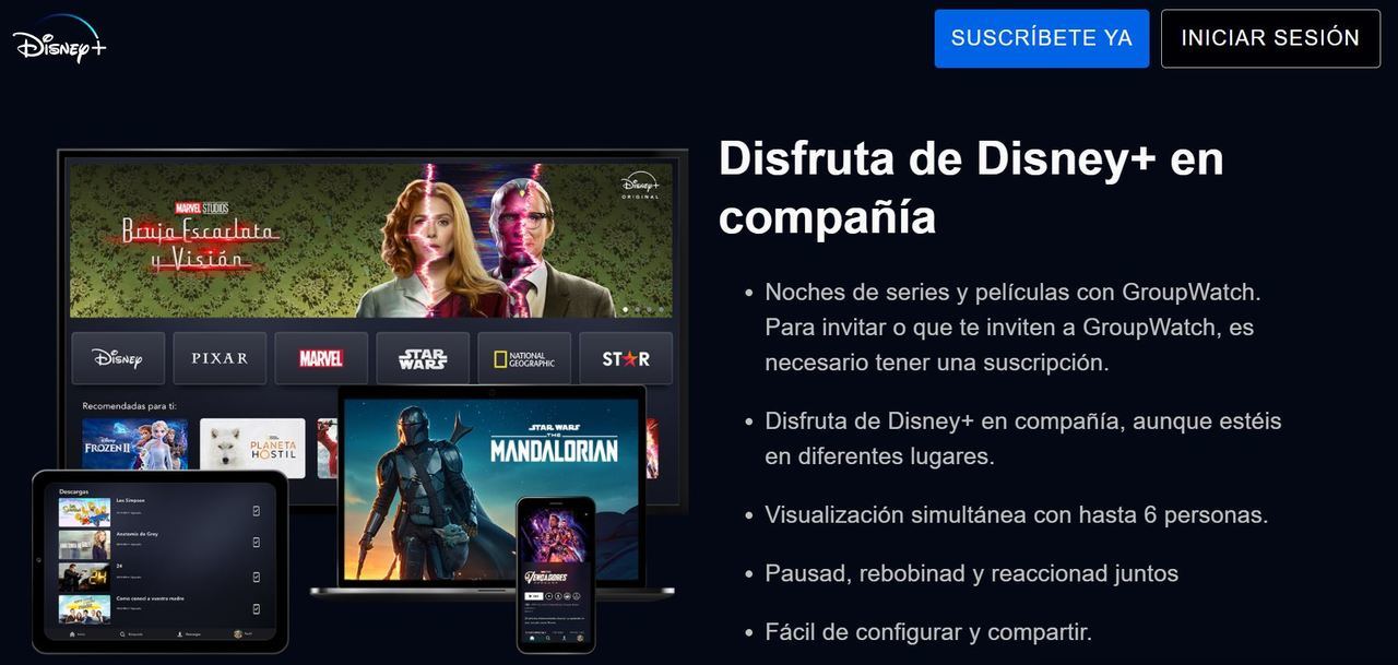 Disney+ prepara una versión de su plataforma de streaming con anuncios, pero más barata