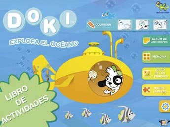 Doki Explora el Océano. Un nuevo libro de actividades