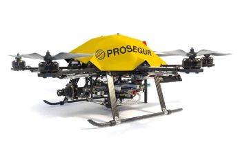 Prosegur presenta un dron de vigilancia para interiores