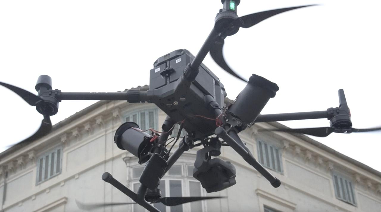 Telefónica prueba la transmisión de video con drones en una red privada 5G