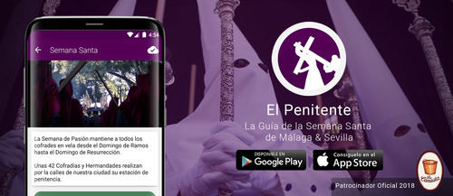 El Penitente, la aplicación para realizar un seguimiento de Semana Santa a tiempo real