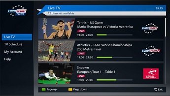 Eurosport ya está disponible para Samsung SmartTV