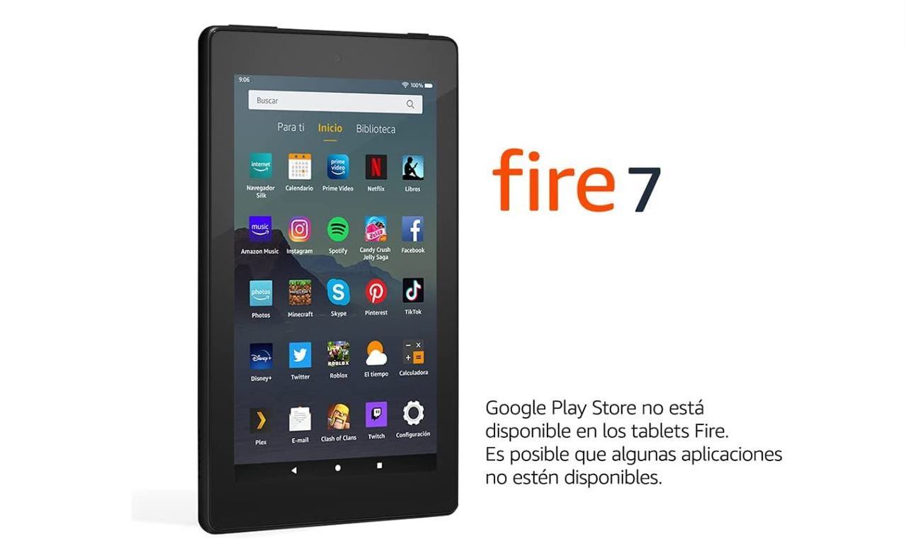 Amazon lanza su nueva tablet Fire 7