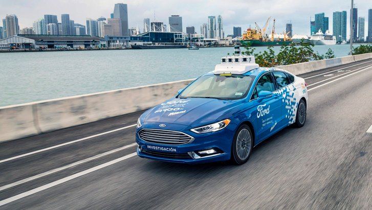 Ford prueba su conducción autónoma para reparto a domicilio con Domino’s en Miami