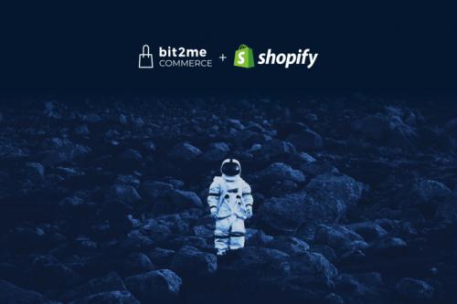 Bit2Me une fuerzas con Shopify para integrar pagos con criptomonedas