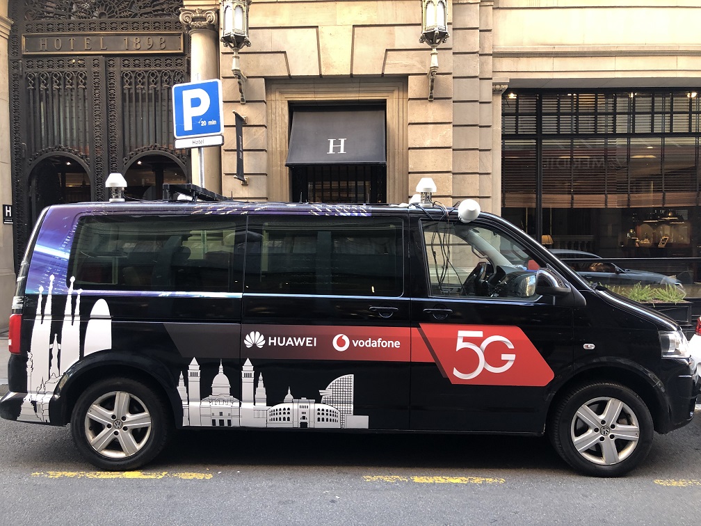 Huawei y Vodafone despliegan experience zone, la primera red 5G live