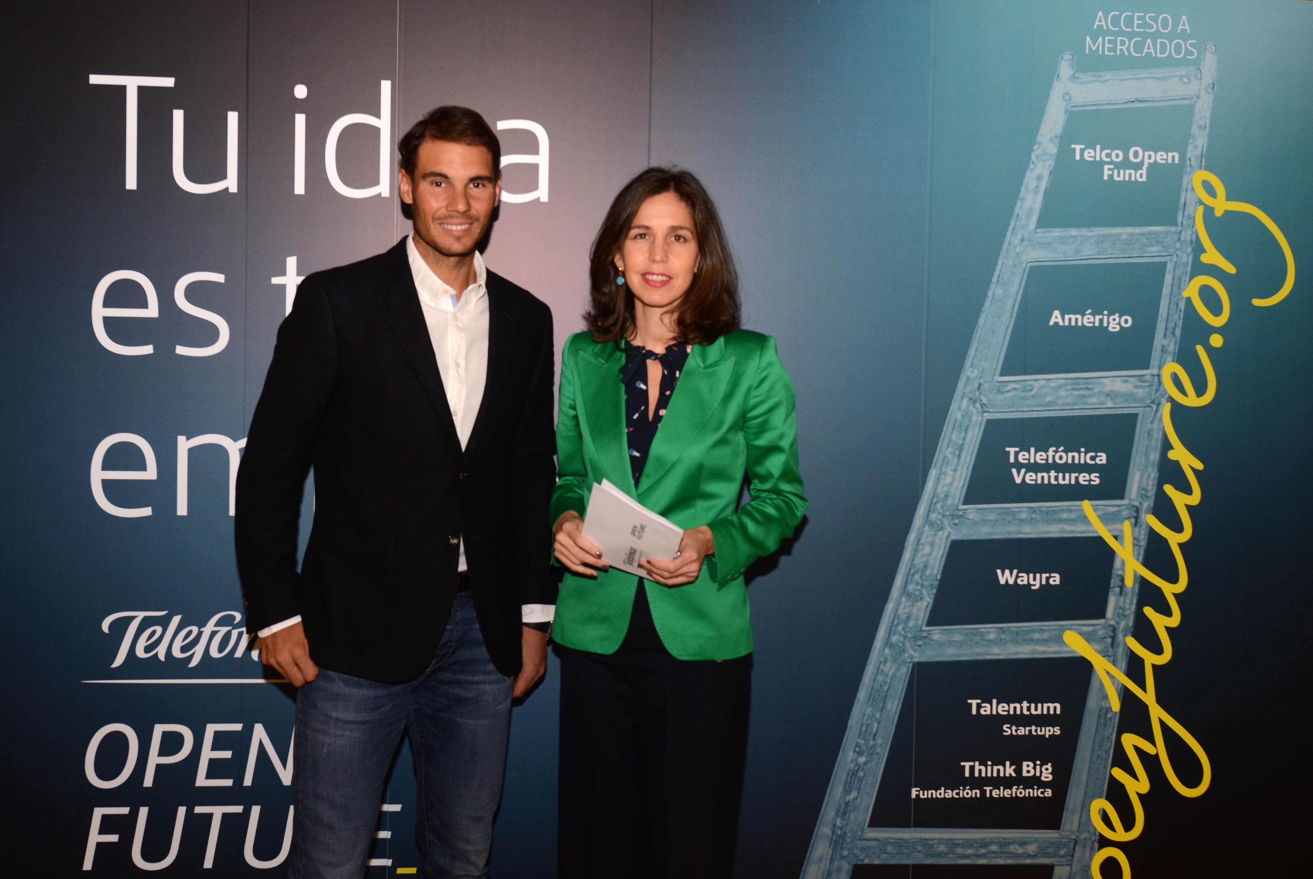 Rafa Nadal y Telefónica Open Future_ se unen para apoyar a los emprendedores tecnológicos