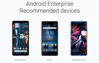 Google recomienda los mejores Android para empresas