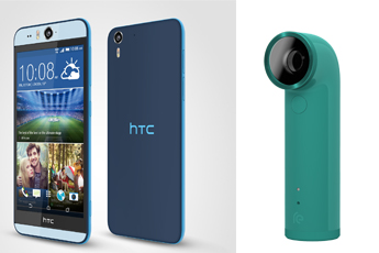 HTC Desire EYE y RE, grandes selfies y acción