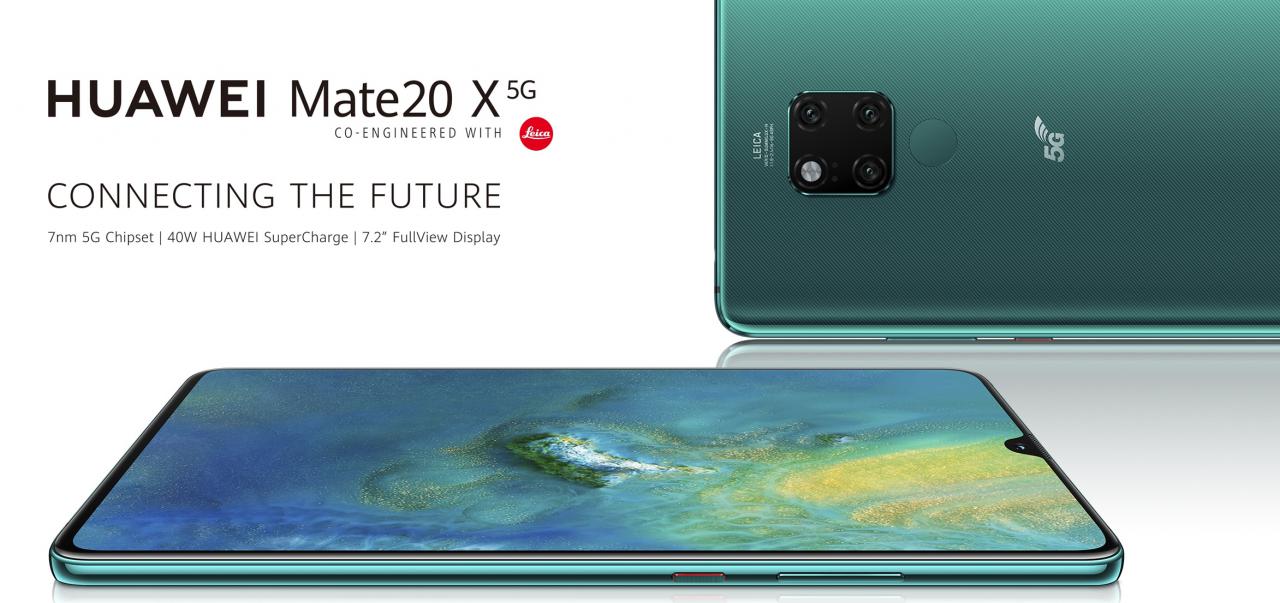 Huawei lanza en España el Mate 20 X 5G, su primer smartphone 5G