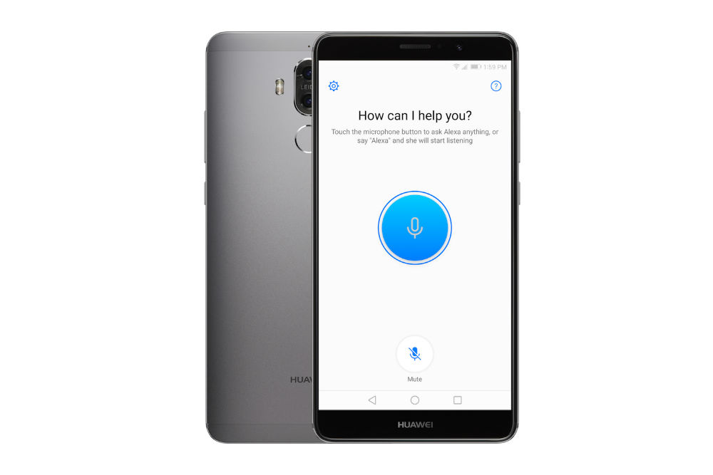 El Huawei Mate 9 comienza a recibir al asistente virtual Alexa