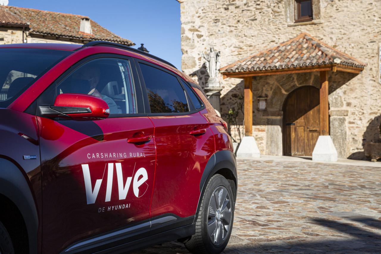 Hyundai extiende ViVE, el primer carsharing rural sostenible