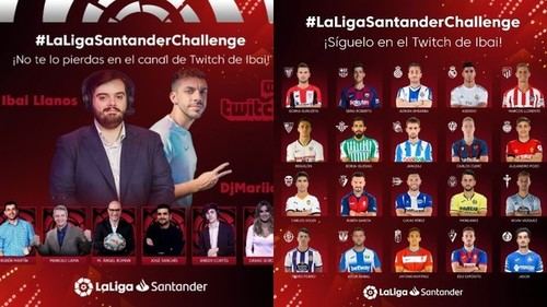 Todos los equipos de La Liga Santander representados en un torneo online del FIFA 20