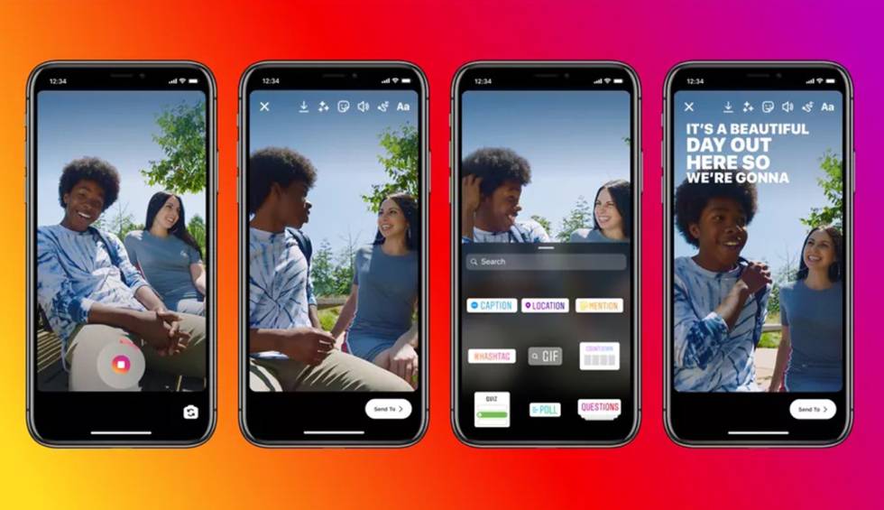 Instagram prueba a extender la duración de sus Stories a 60 segundos