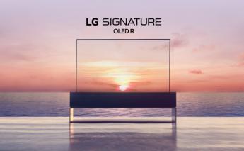 LG trae a España la primera televisión enrollable