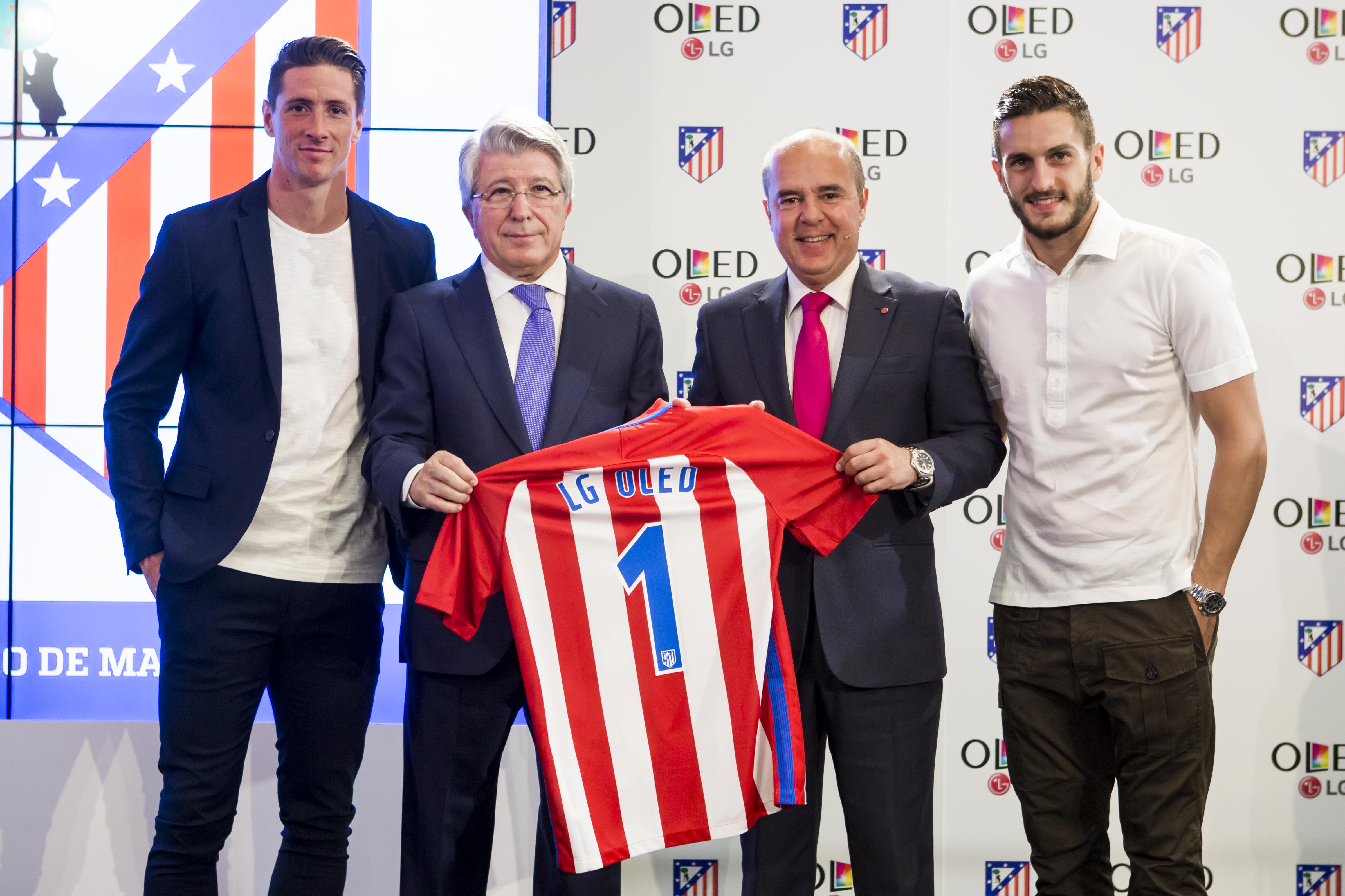 LG OLED nuevo proveedor tecnológico del Atlético de Madrid