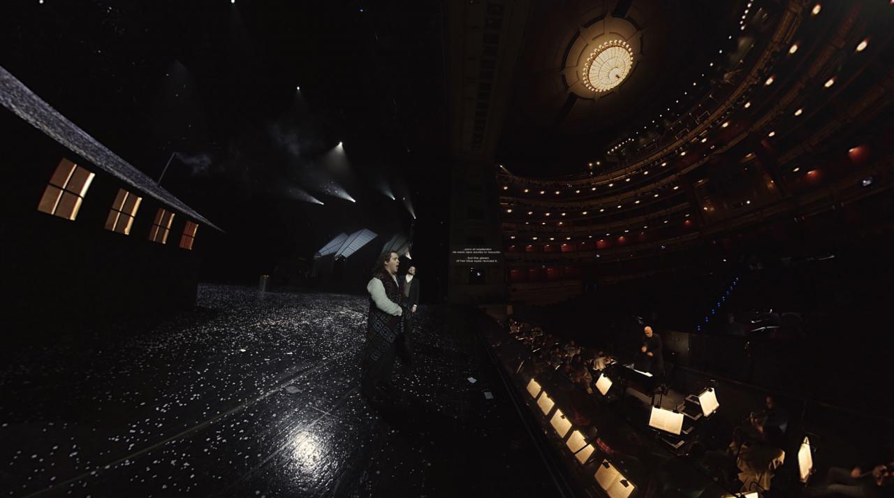 Visión en Realidad Virtual de una escena de ‘La Bohème’, de Giacomo Puccini