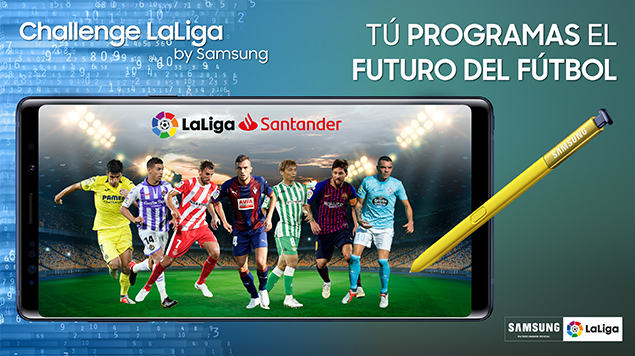 Samsung y LaLiga abren el plazo de inscripción para el primer "Challenge LaLiga by Samsung"