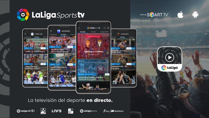 LaLigaSports TV, la nueva plataforma para ver el deporte en directo