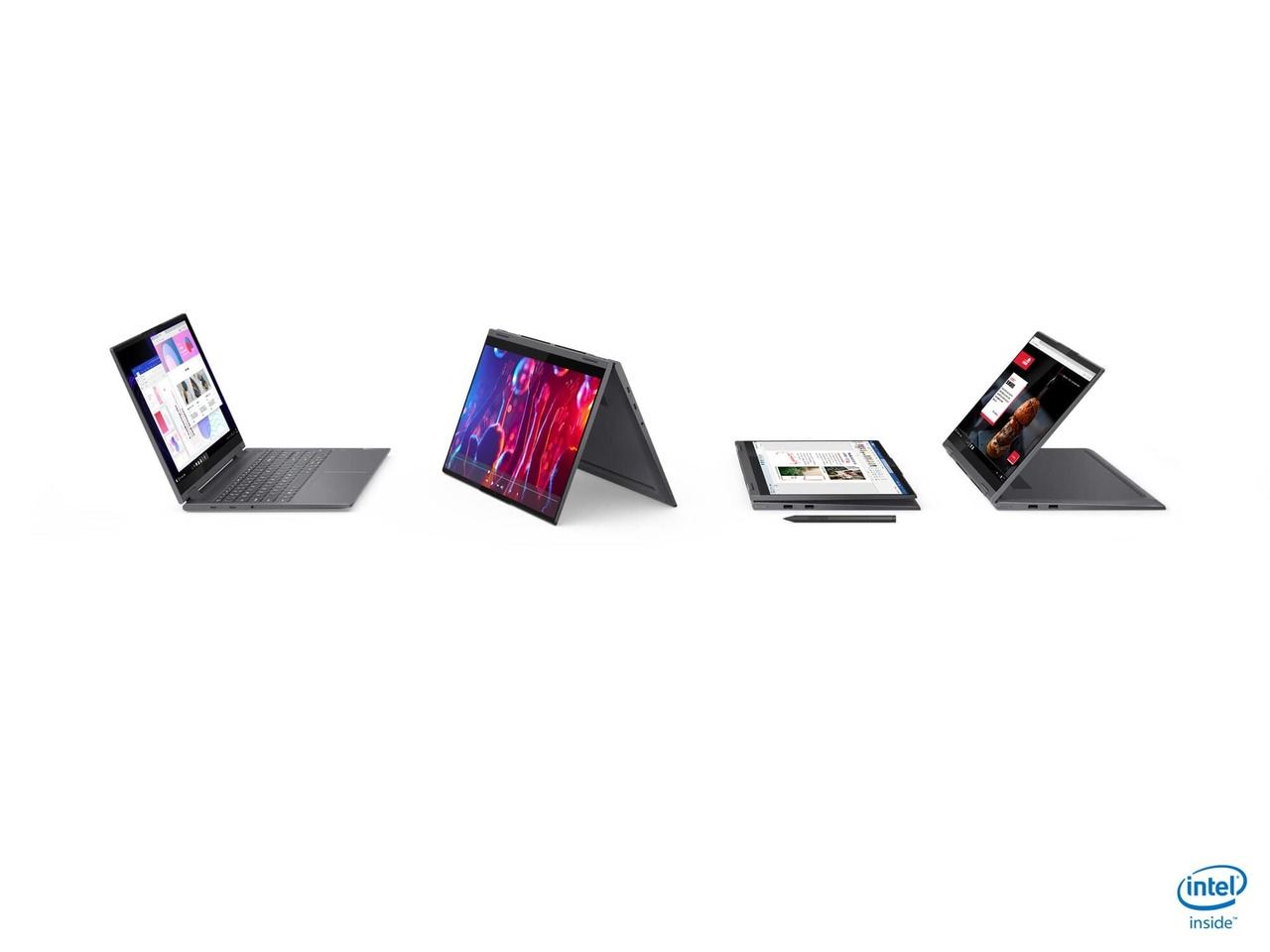 Lenovo presenta cinco nuevos dispositivos de su gama de productos Yoga