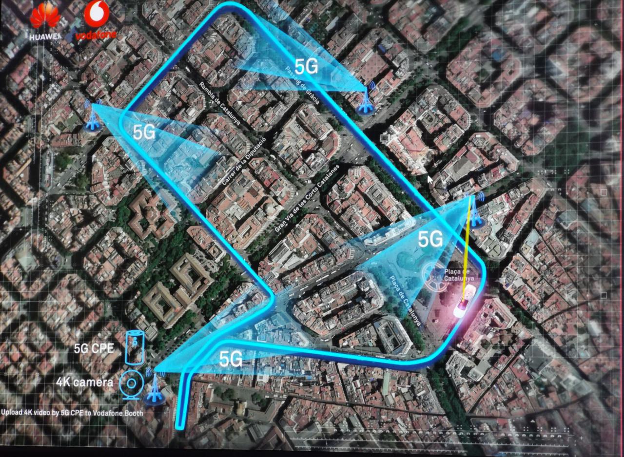 Vodafone demuestra su potencial en 5G con smartphones, coches, red e incluso 'cirugía' en directo