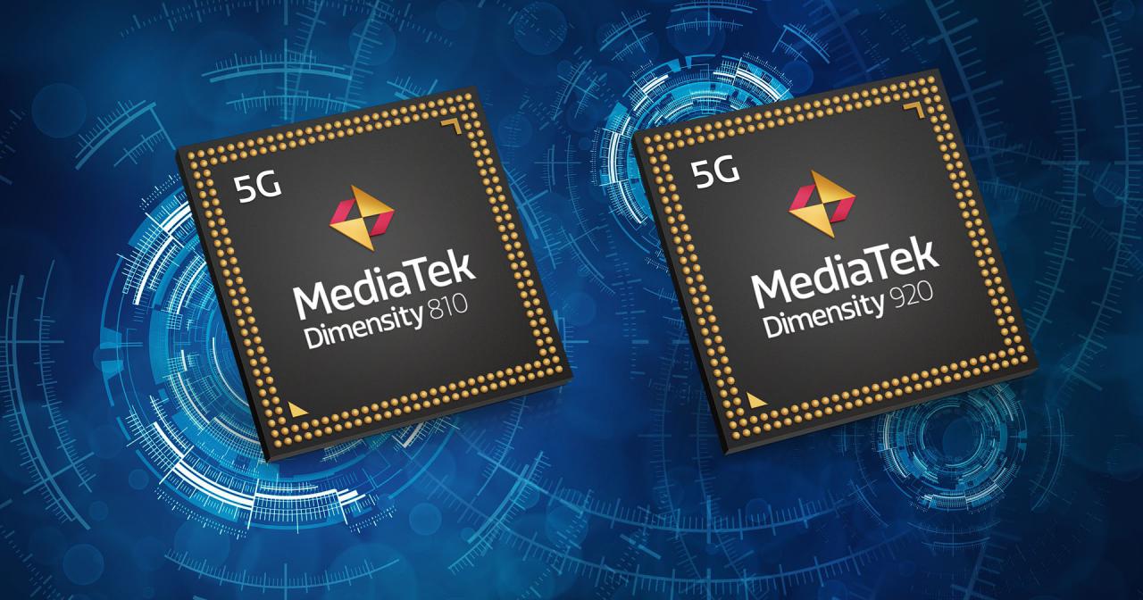 MediaTek presenta sus Dimensity 920 y Dimensity 810 con 5G
