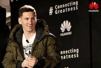 Messi ficha por Huawei